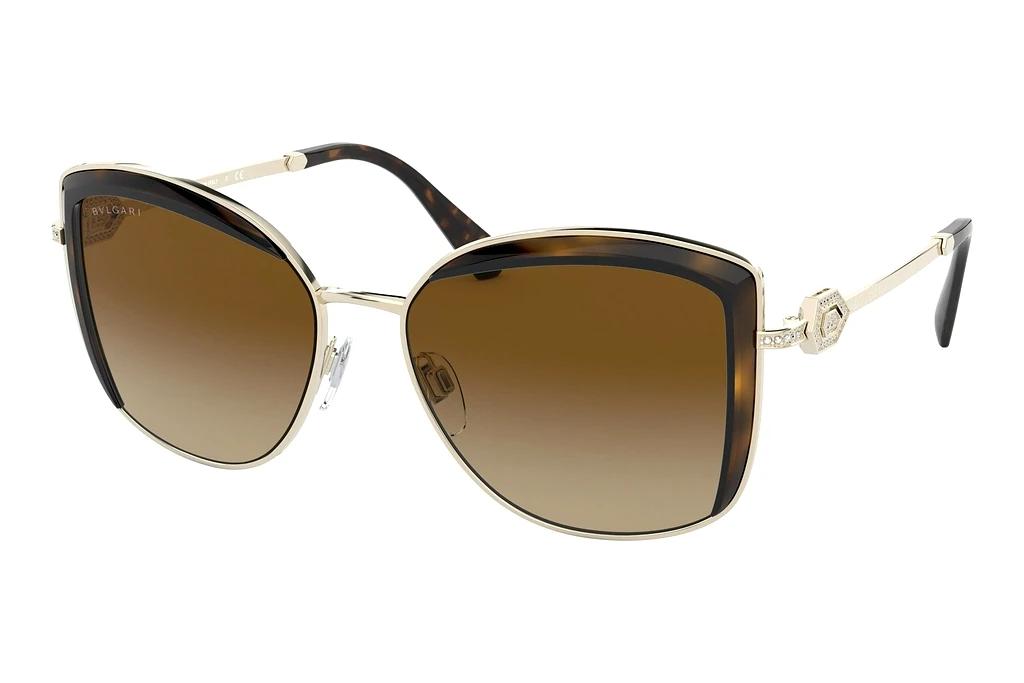 Bvlgari   BV6128B 278/T5 Brown GradientPale Gold/Dark Havana