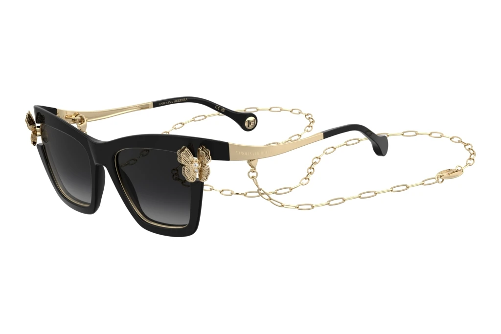 Carolina Herrera   HER 0399/S 807/9O DARK GREY SHADEDBLACK