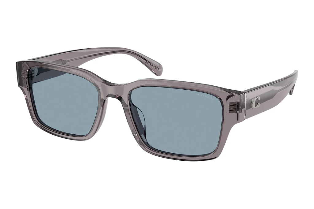 Coach   HC8441U 553772 Light Blue SolidTransparent Grey