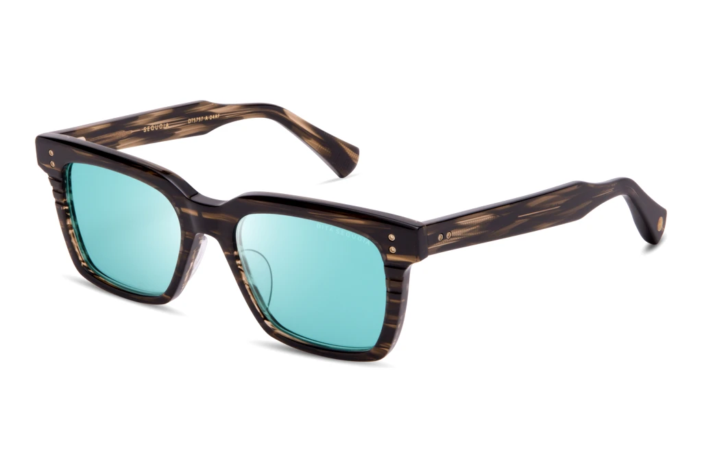 DITA   DTS-757 04A-Asian-Fit TURQUOISEBURNT TIMBER