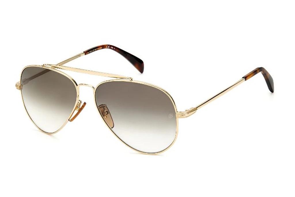David Beckham   DB 1004/S J5G/9K GREEN SHADEDgold