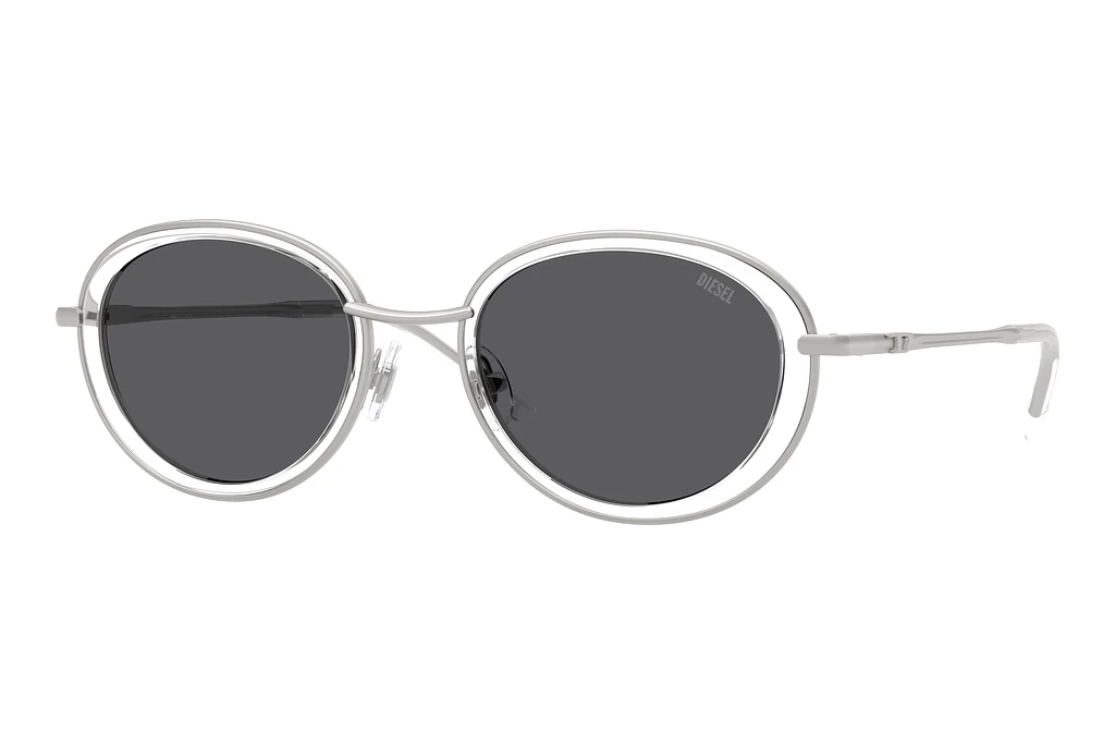 Diesel   DL1018 100787 Dark GreyMatte Silver