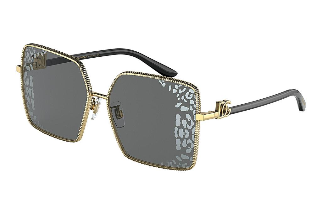 Dolce & Gabbana   DG2279 02/AL Grey Tampo Side Leopard SilverGold