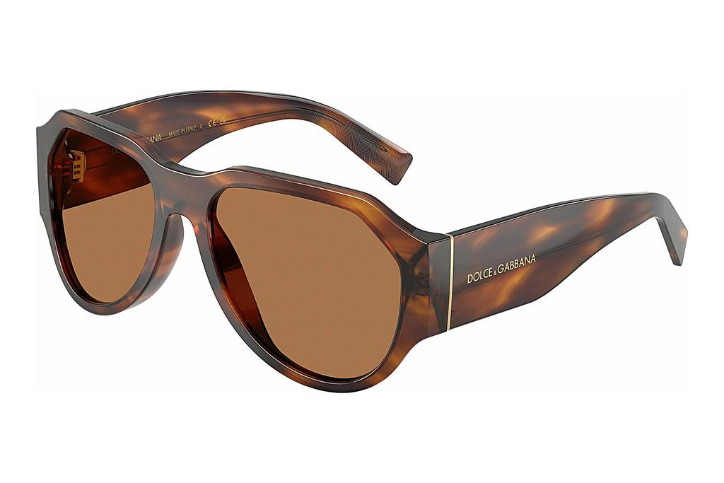 Dolce & Gabbana   DG4504 306373 BronzeStriped Brown