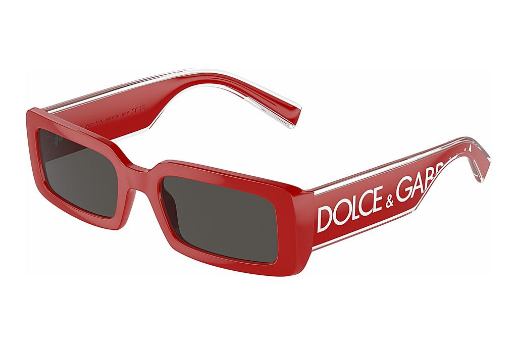 Dolce & Gabbana   DG6187 309687 Dark GreyRed