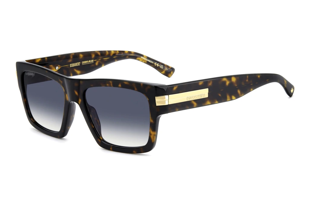 Dsquared2   D2 0198/S 086/08 DK BLUE SHADEDHAVANA
