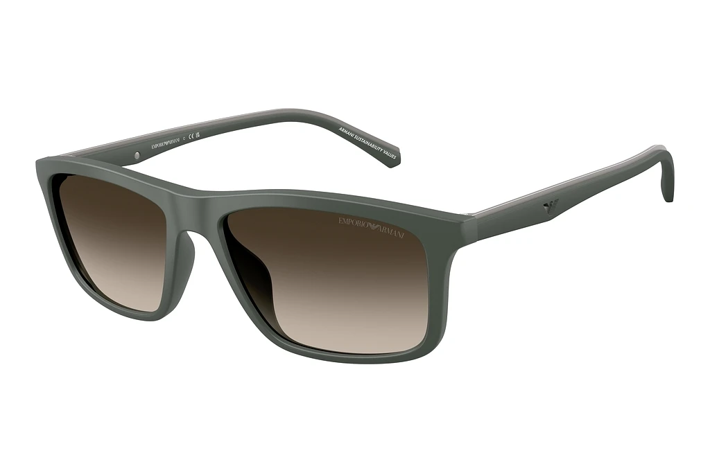 Emporio Armani   EA4257U 631213 Gradient BrownMatte Green
