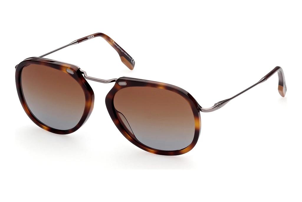 Ermenegildo Zegna   EZ0164 52F braun verlaufend52F - havanna dunkel / braun verlaufend