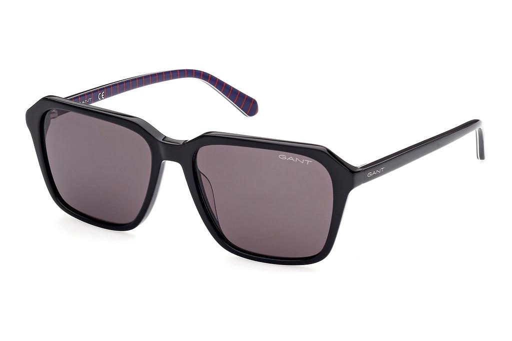 Gant   GA7214 01A smoke01A - schwarz glanz / grau