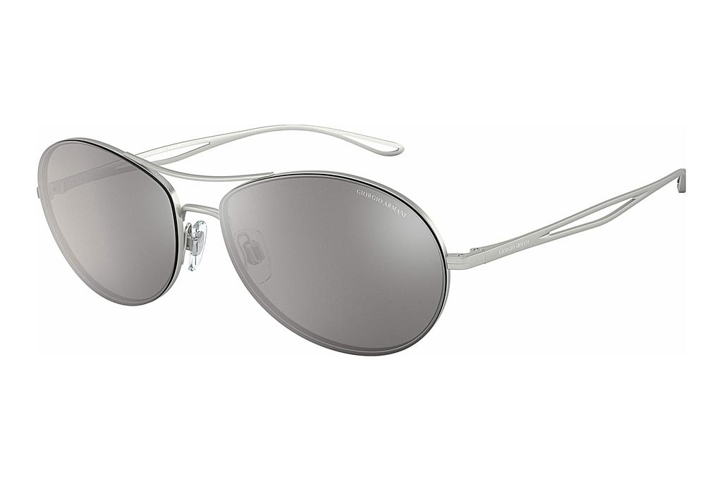 Giorgio Armani   AR6099 30456G Light Grey Mirror SilverMatte Silver