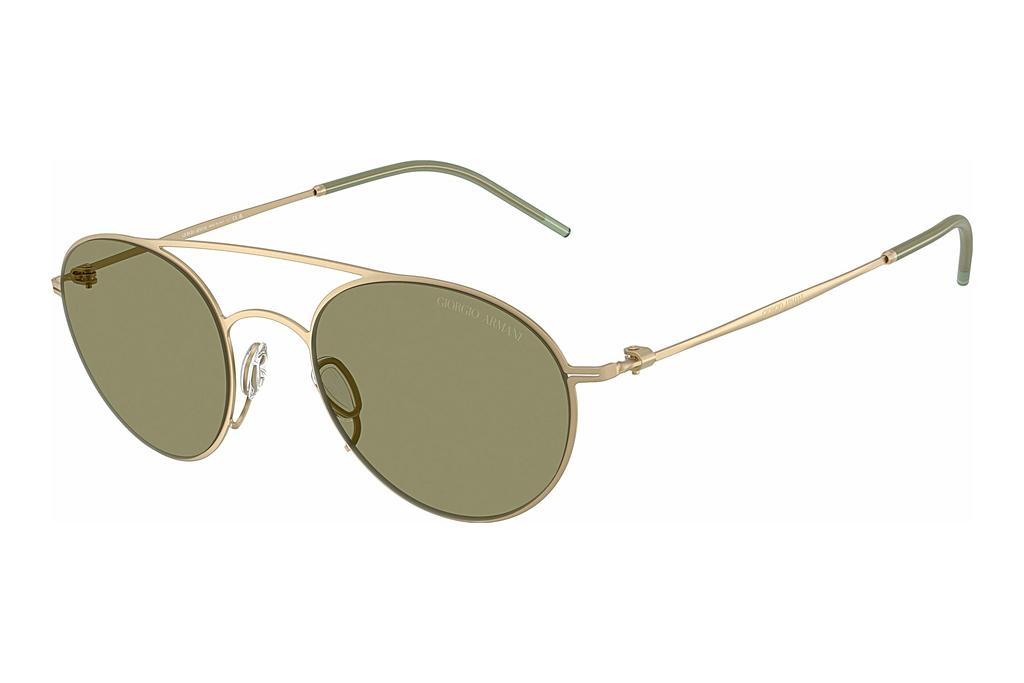 Giorgio Armani   AR6169 30022A GreenMatte Pale Gold