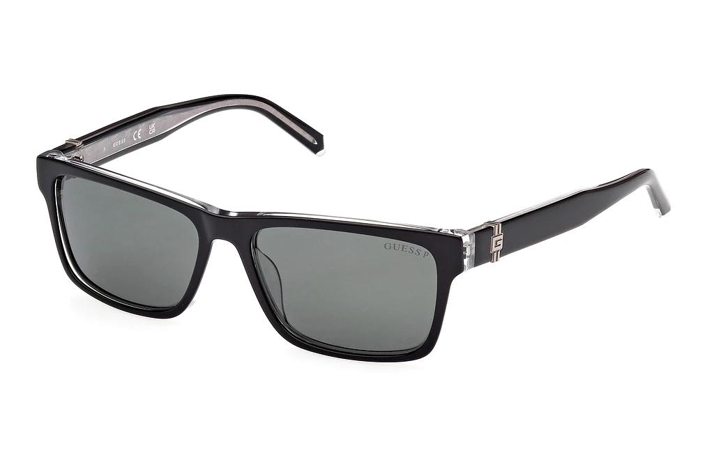 Guess   GU00074 01R 01R - schwarz glanz / grün polarieisrend