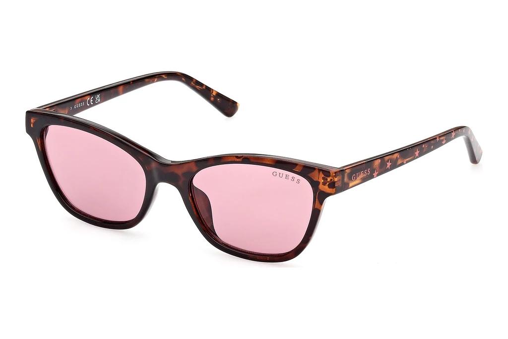 Guess   GU9219 52S bordeaux52S - havanna dunkel / bordeaux