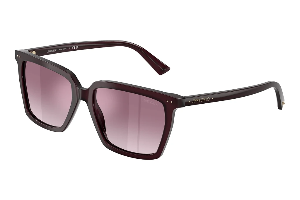 Jimmy Choo   JC5051 50866X Gradient Violet Mirror SilverOpaline Prune