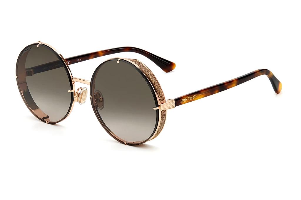 Jimmy Choo   LILO/S DDB/HA BROWN SHADEDgold