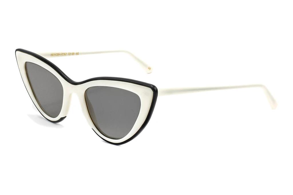 L.G.R   ORCHID SKIN 68-3127 Flat GreyCreamy White / Black