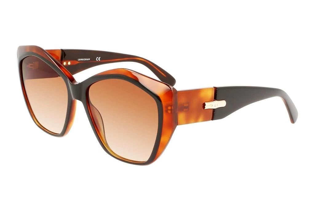 Longchamp   LO712S 011 BLACK BLACK/HAVANA HONEY