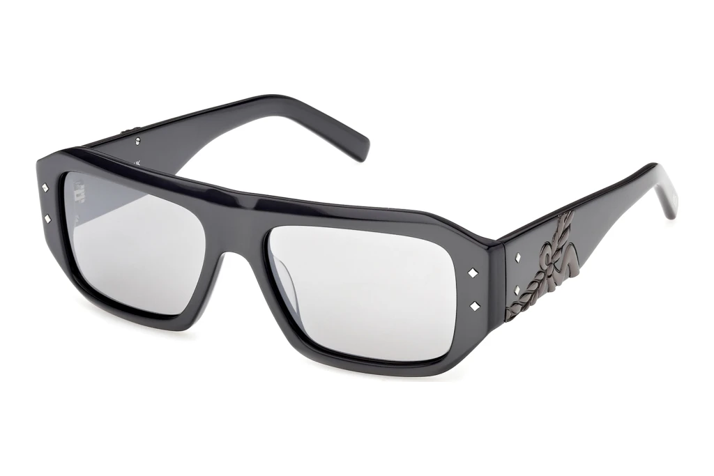 MCM Worldwide   MW0033 08C grau verspiegeltGlänzend Gunmetal