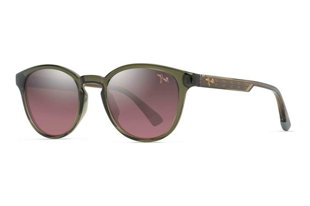 Maui Jim   Hiehie RS636-15 Maui Rose®Shiny Trans Green