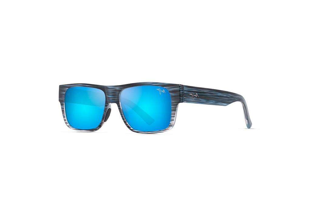 Maui Jim   Keahi B873-03 Blue HawaiiBlue Stripe