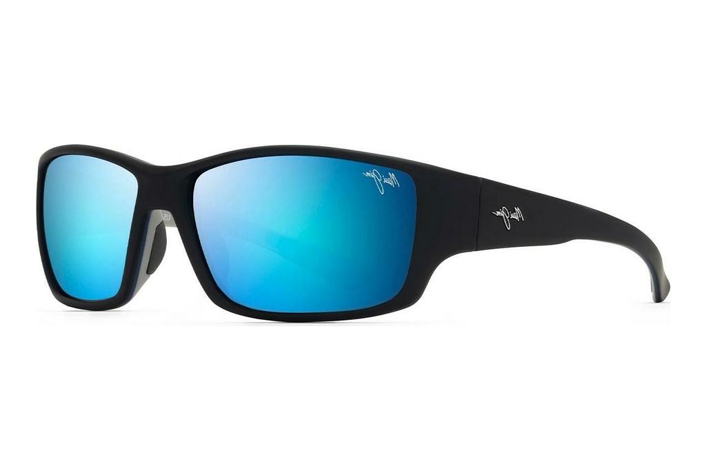 Maui Jim   Local Kine B810-53B Blue HawaiiSoft Black/Sea Blue/ Grey