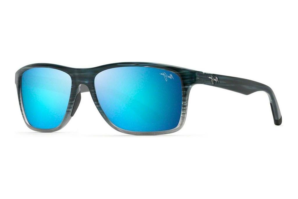 Maui Jim   Onshore B798-03S Blue HawaiiBlue Black Stripe Fade