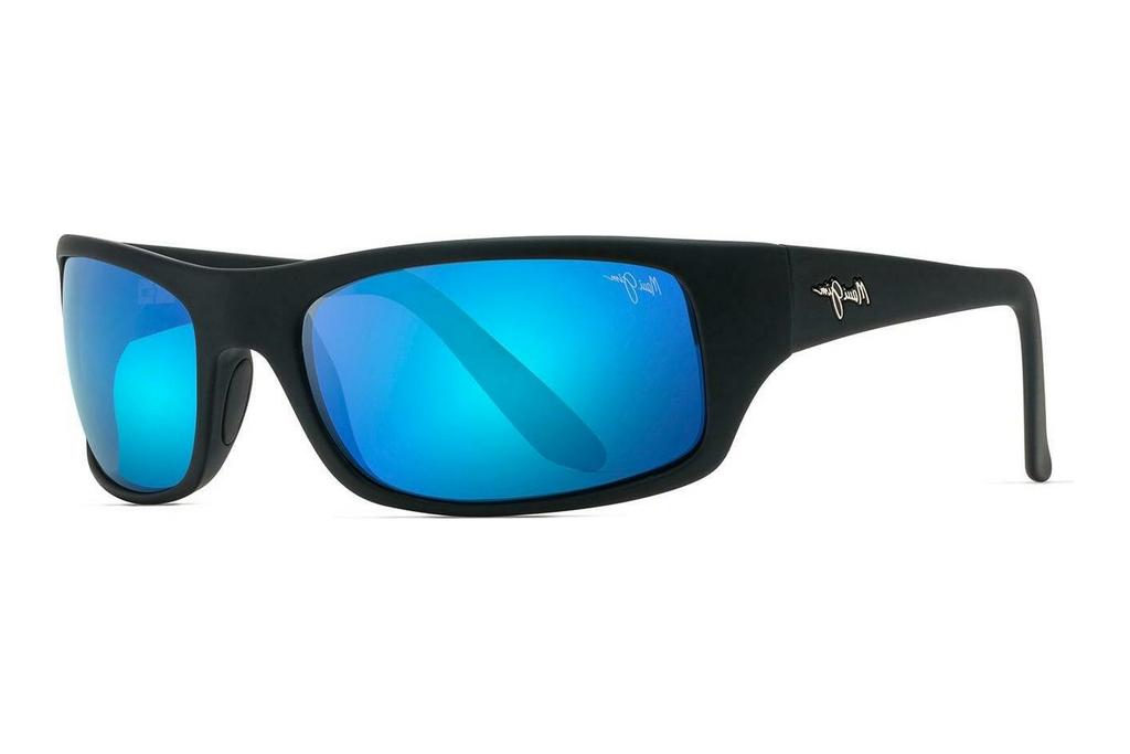 Maui Jim   Peahi B202-2M Blue HawaiiBlack Matte Rubber