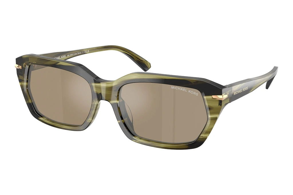 Michael Kors   MK2265U 40407I Brown Silver MirrorOlive Horn