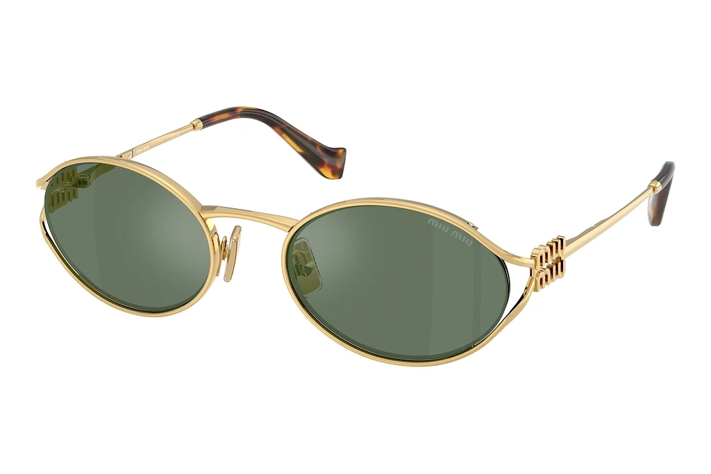 Miu Miu   MU 52YS 5AK04M Green Mirror Internal SilverGold