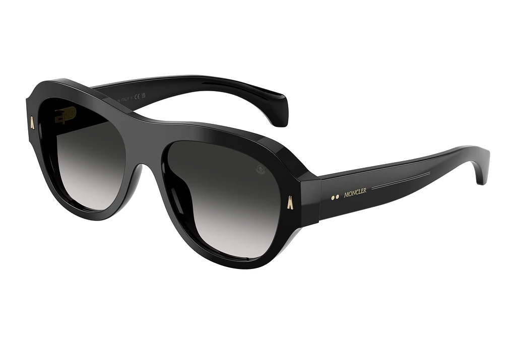 Moncler   ME6015U 30013C Dark Gradient GreyShiny Black