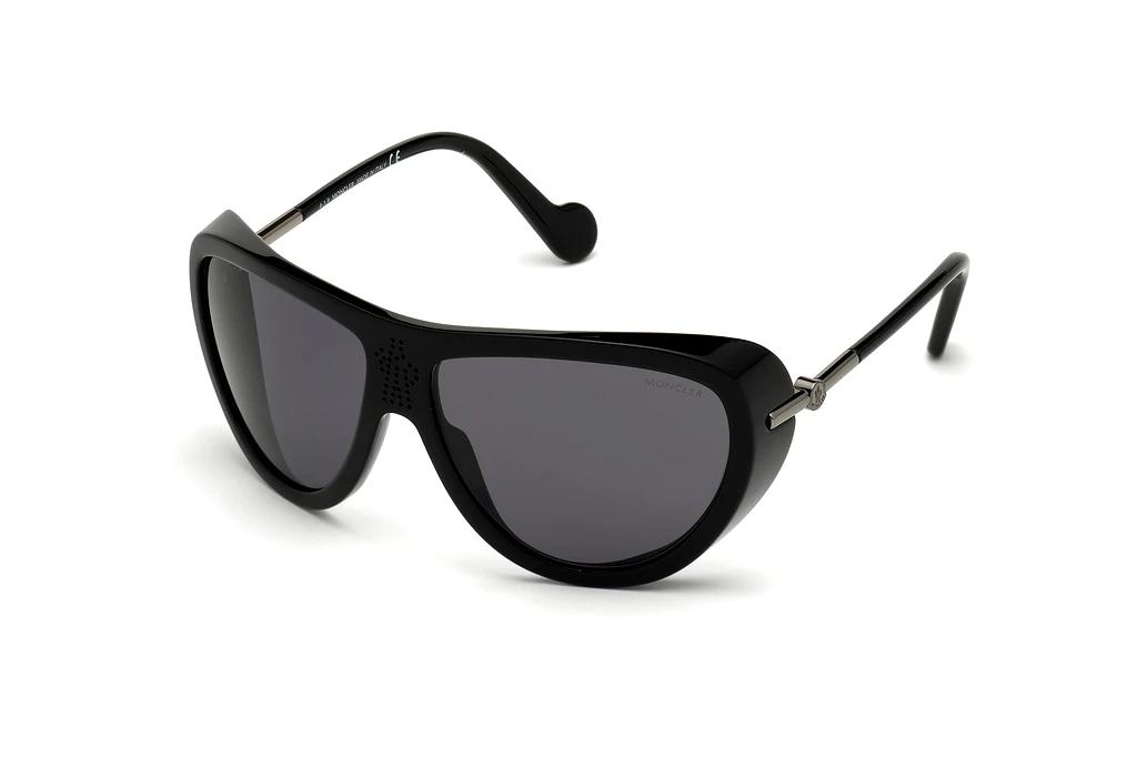 Moncler   ML0128 01D grau polarisierendschwarz glanz