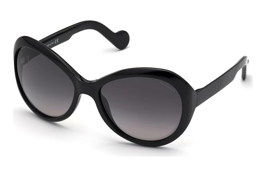 Moncler   ML0173 01B grau verlaufend01B - schwarz glanz / grau verlaufend