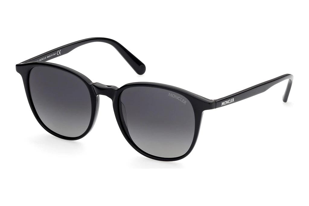 Moncler   ML0189 05D smoke polarized05D - schwarz/andere / grau polarisierend