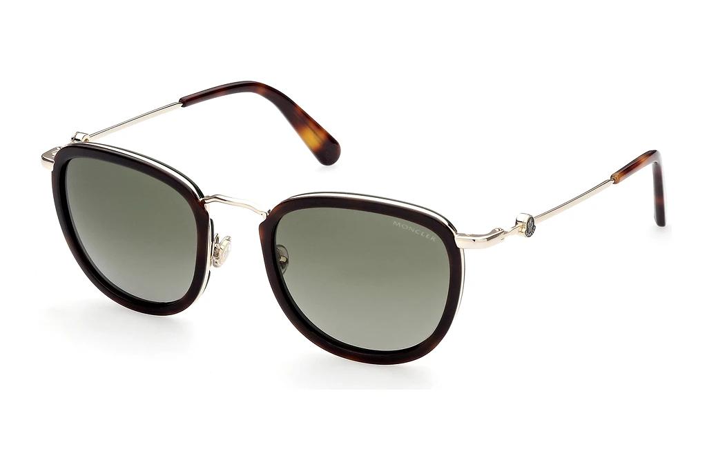 Moncler   ML0194 56R green polarized56R - havanna/andere / grün polarieisrend