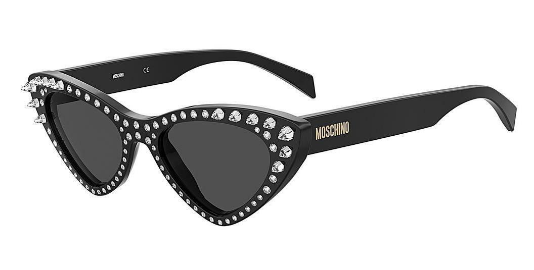 Moschino   MOS006/S/STR 807/IR black