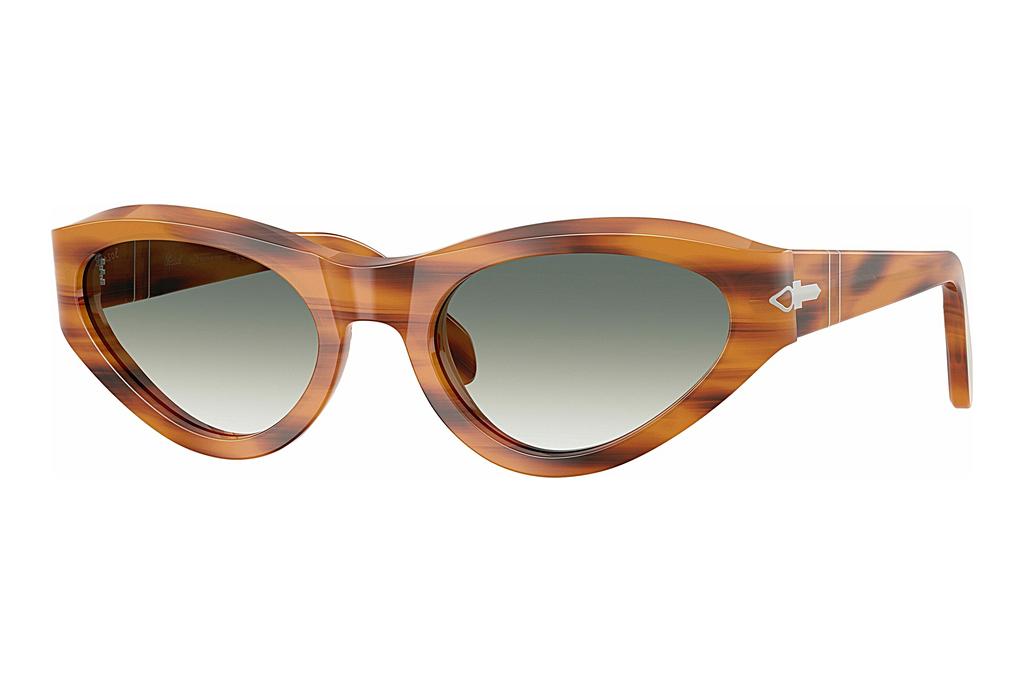 Persol   PO0052S 960/3A Clear Gradient GreenStriped Brown