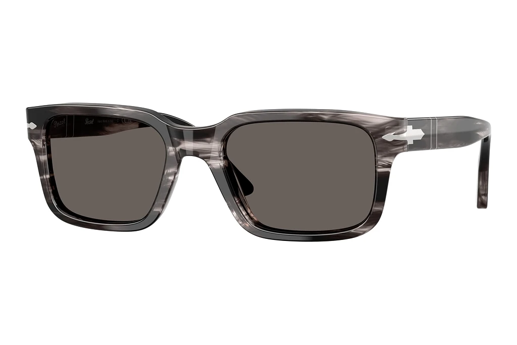 Persol   PO3272S 1238B1 Dark GreyStriped Black & Grey