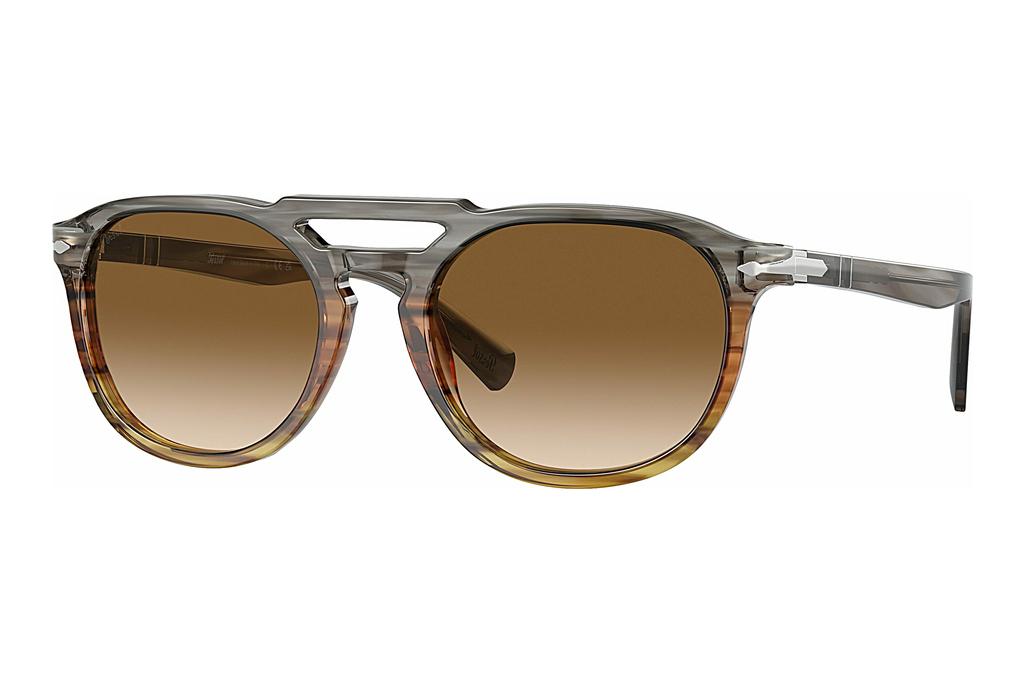 Persol   PO3279S 113751 CLEAR GRADIENT BROWNSTRIPED GREY GRADIENT STRIPED