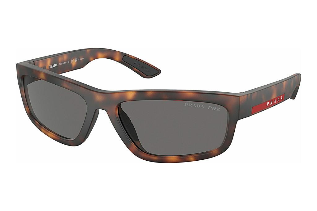 Prada Linea Rossa   PS 05ZS 17X02G Dark Grey PolarDark Havana Rubbered