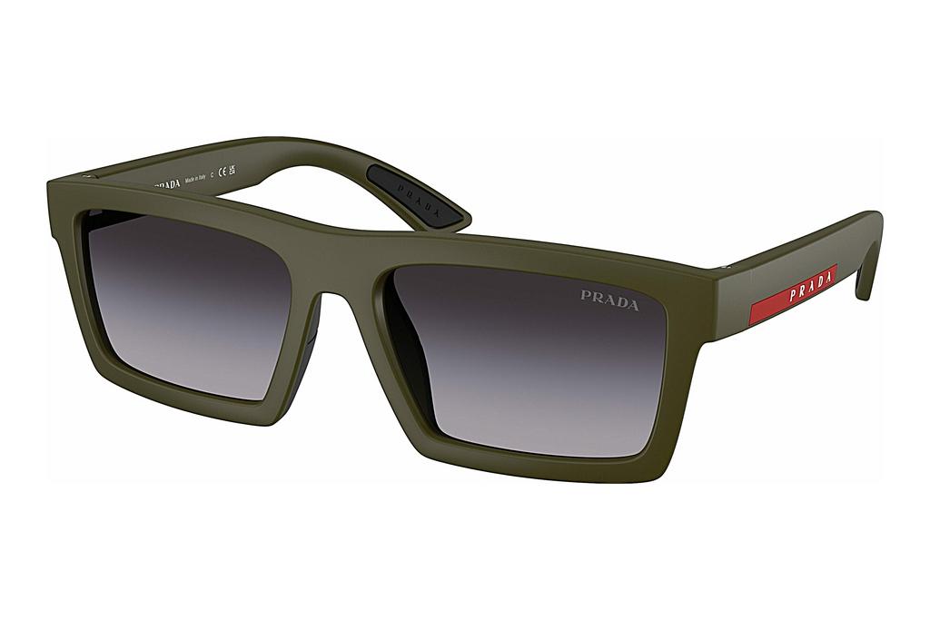 Prada Linea Rossa   PS A07S 15X09U Grey GradientMatte Green/Black Rubber