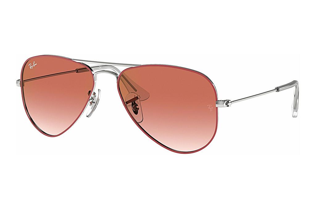 Ray-Ban Junior   RJ9506S 274/V0 Clear Gradient Red Mirror RedRed On Silver