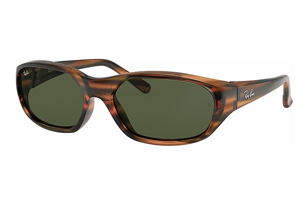 Ray-Ban   RB2016 820/31 Green Classic G-15Striped Red Havana
