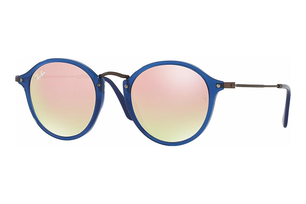 Ray-Ban   RB2447N 62547O COPPER FLASH GRADIENTTRASPARENT BLUE