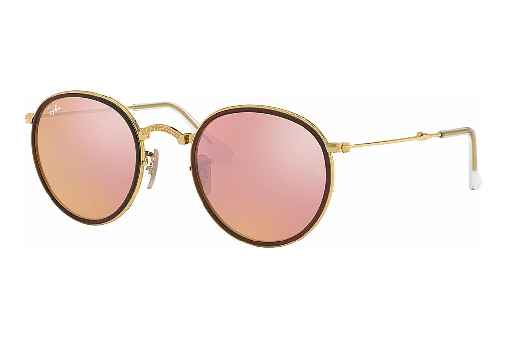 Ray-Ban   RB3517 001/Z2 LIGHT BROWN MIRROR PINKARISTA