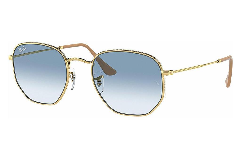 Ray-Ban   RB3548 001/3F Light Blue GradientGold