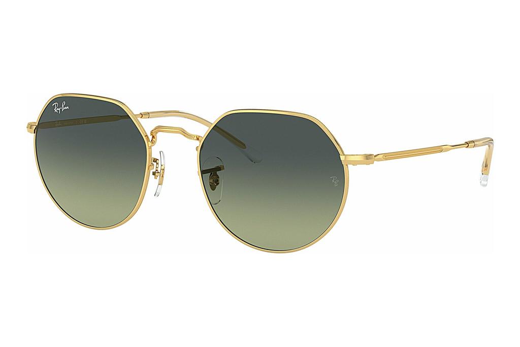 Ray-Ban   RB3565 001/BH Green VintageGold
