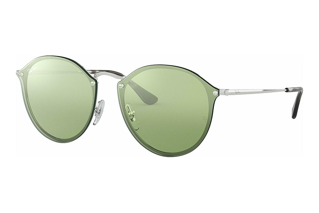 Ray-Ban   RB3574N 003/30 DARK GREEN MIRROR SILVERSILVER