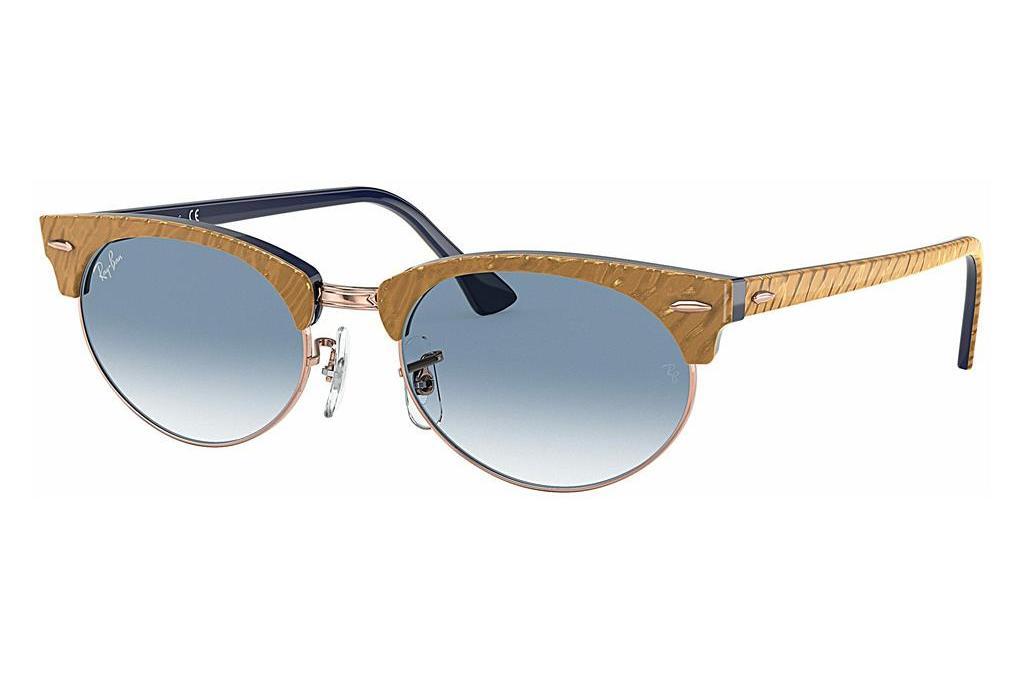 Ray-Ban   RB3946 13063F CLEAR GRADIENT BLUEWRINKLED BEIGE ON BLUE