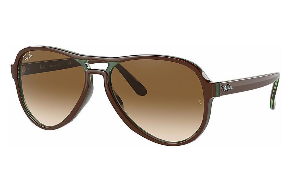 Ray-Ban   RB4355 660451 Clear Gradient BrownBrown On Green