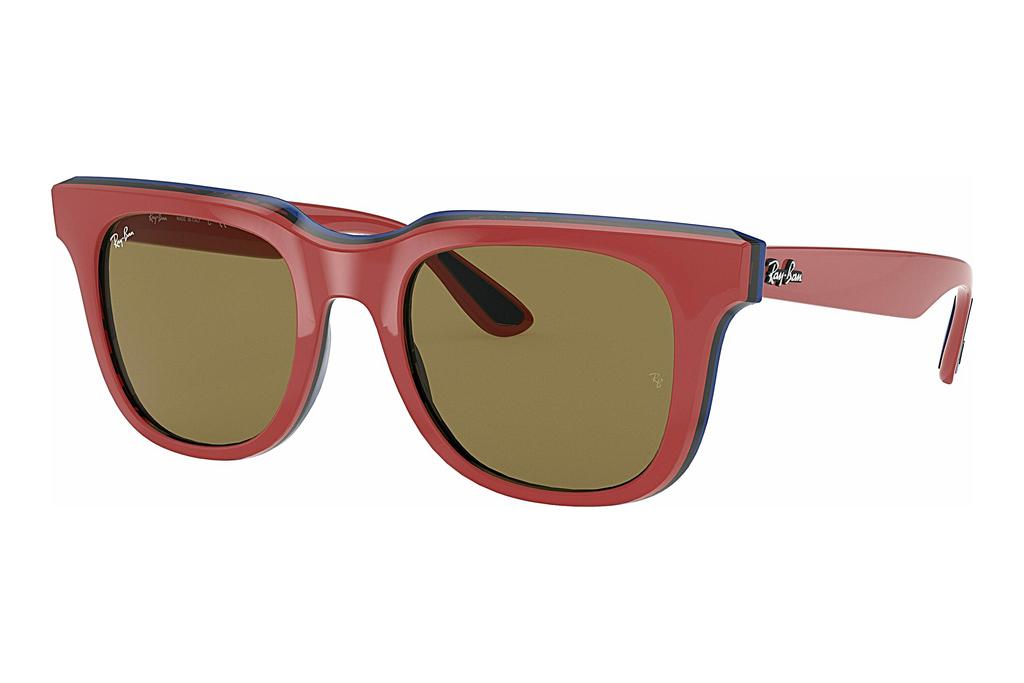 Ray-Ban   RB4368 652273 Dark BrownRed